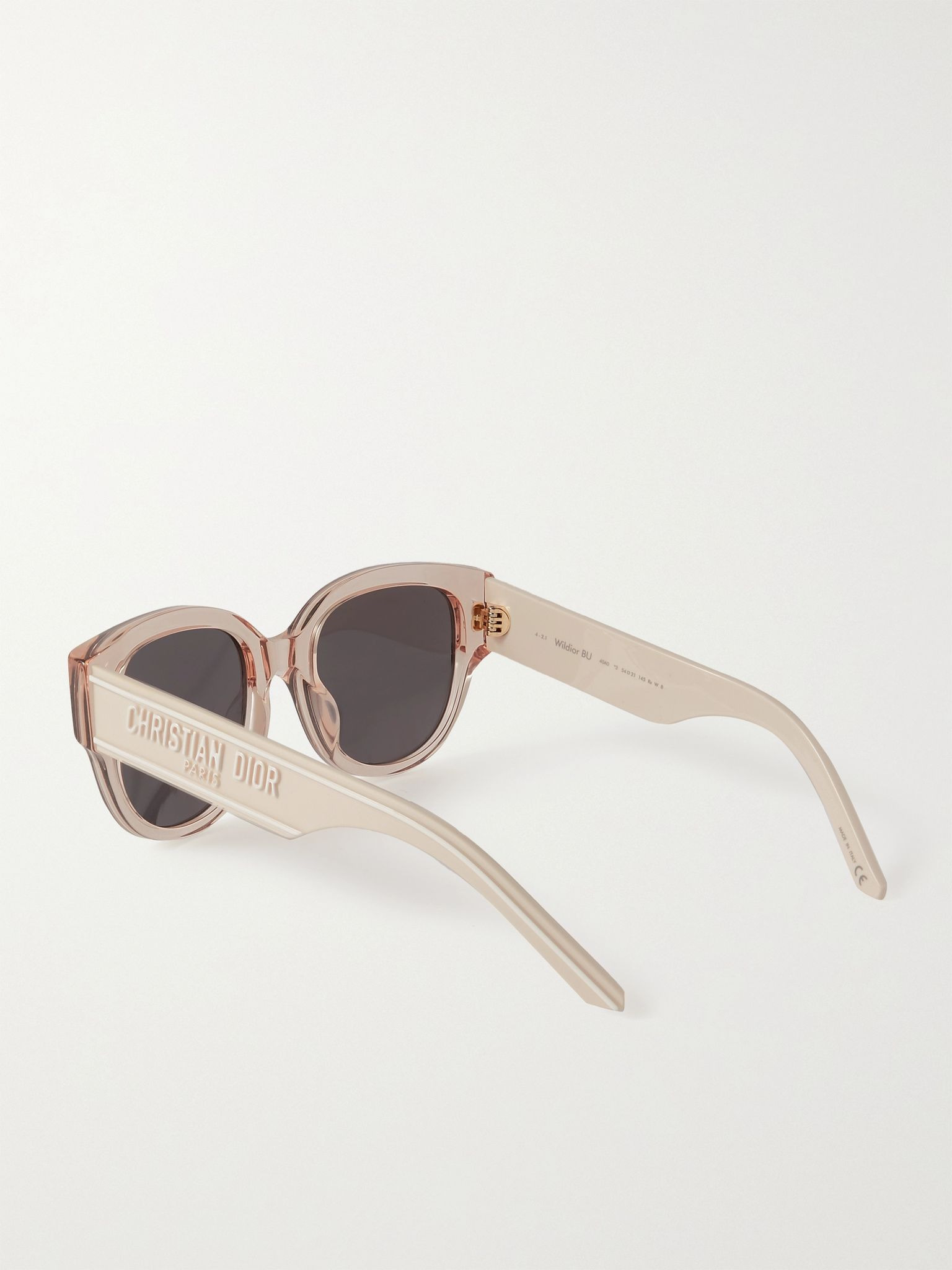 Wildior BU cat-eye embossed acetate sunglasses Pink - 3