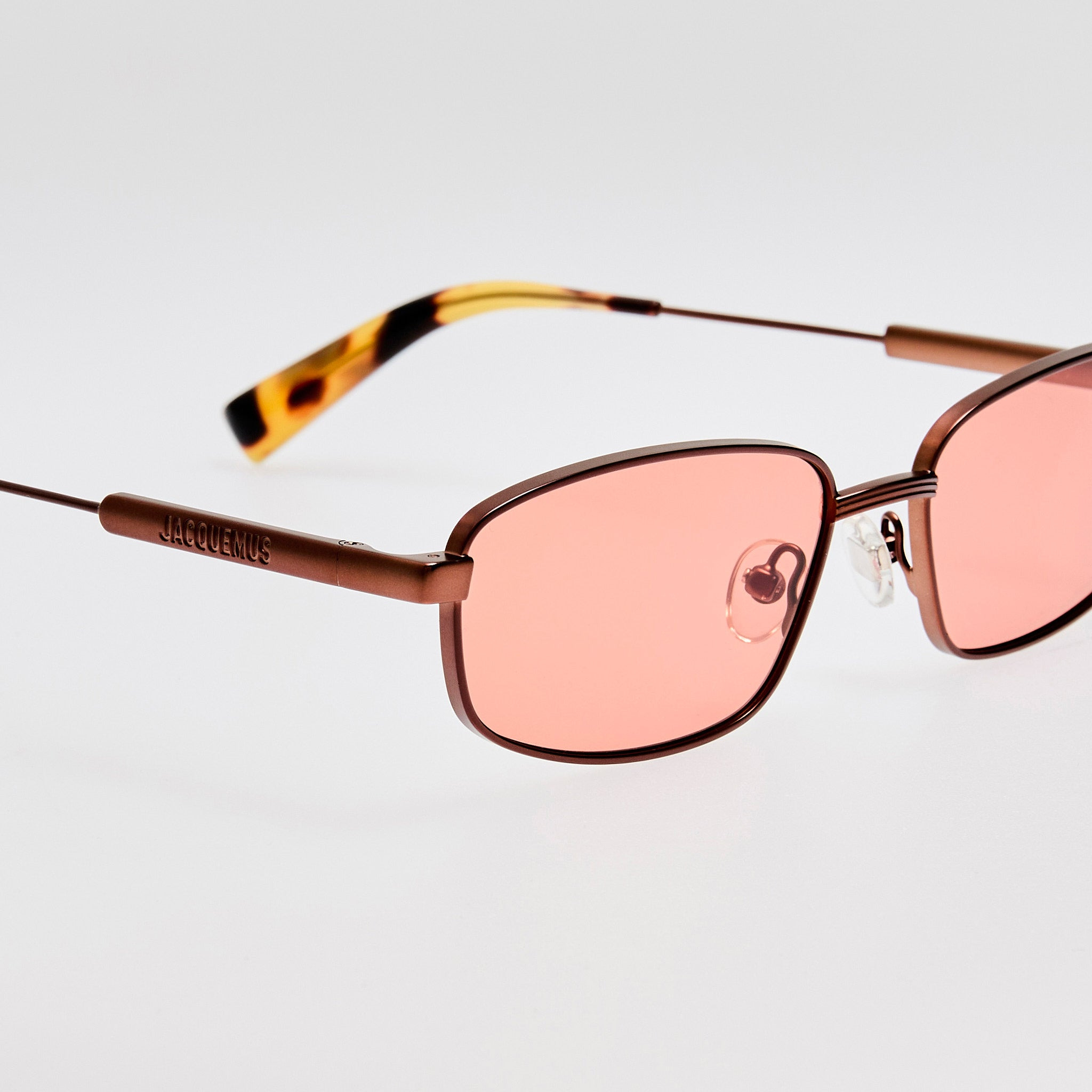 Sera Sunglasses in Metallic Brown - 5