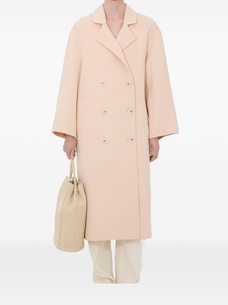 Loulou de Saison Borneo Lds double-breasted coat outlook