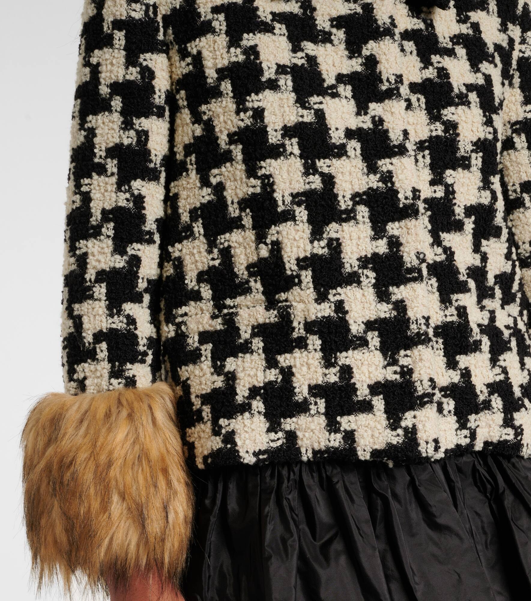 Macro Pied De Poule tweed jacket - 5