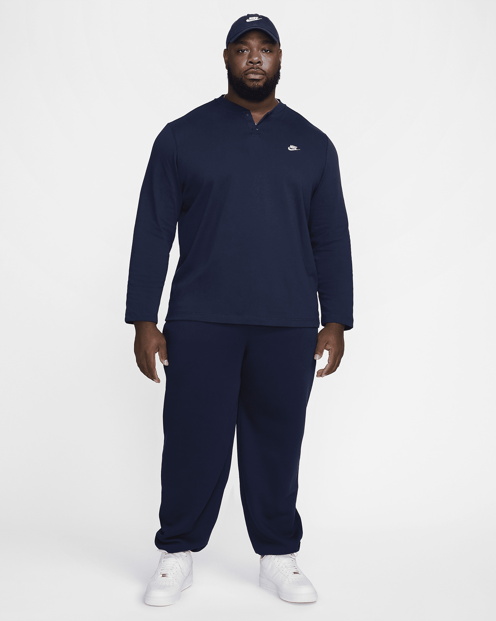 Nike Club Men's Long-Sleeve Henley - 10