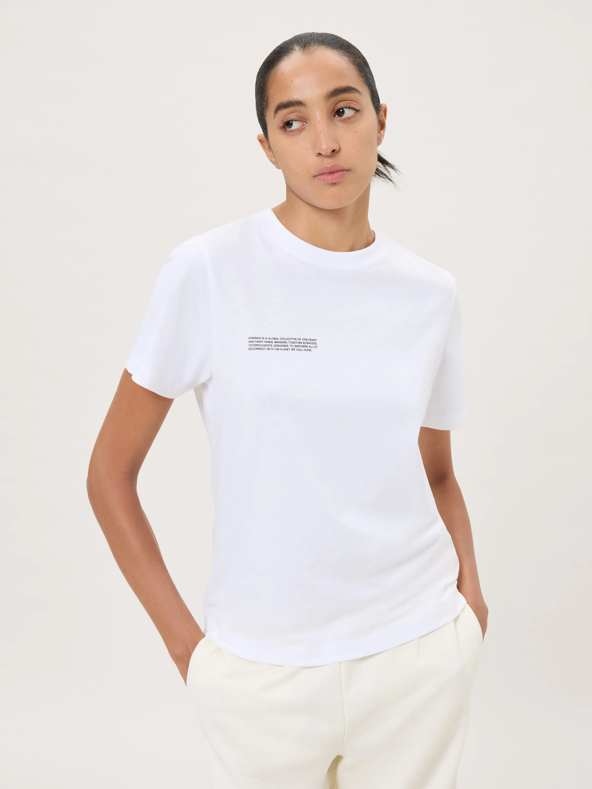 Womens Midweight T-Shirt - White - 1