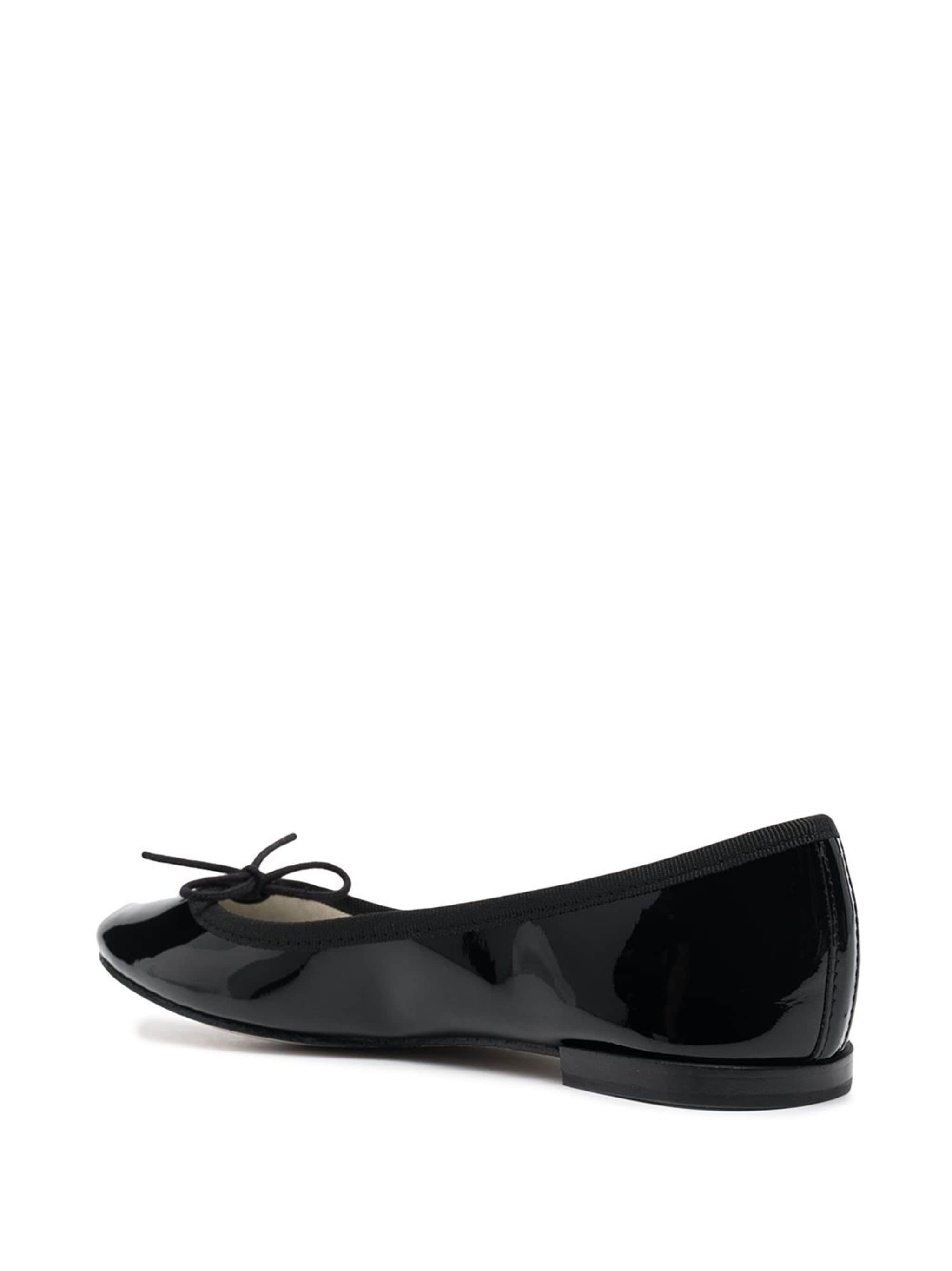 glossy flat ballerina shoes - 3