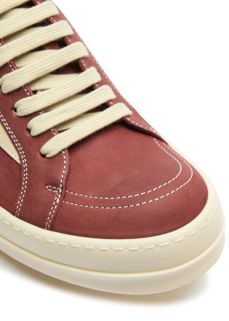 Rick Owens Suede and Leather Sneakers - 4