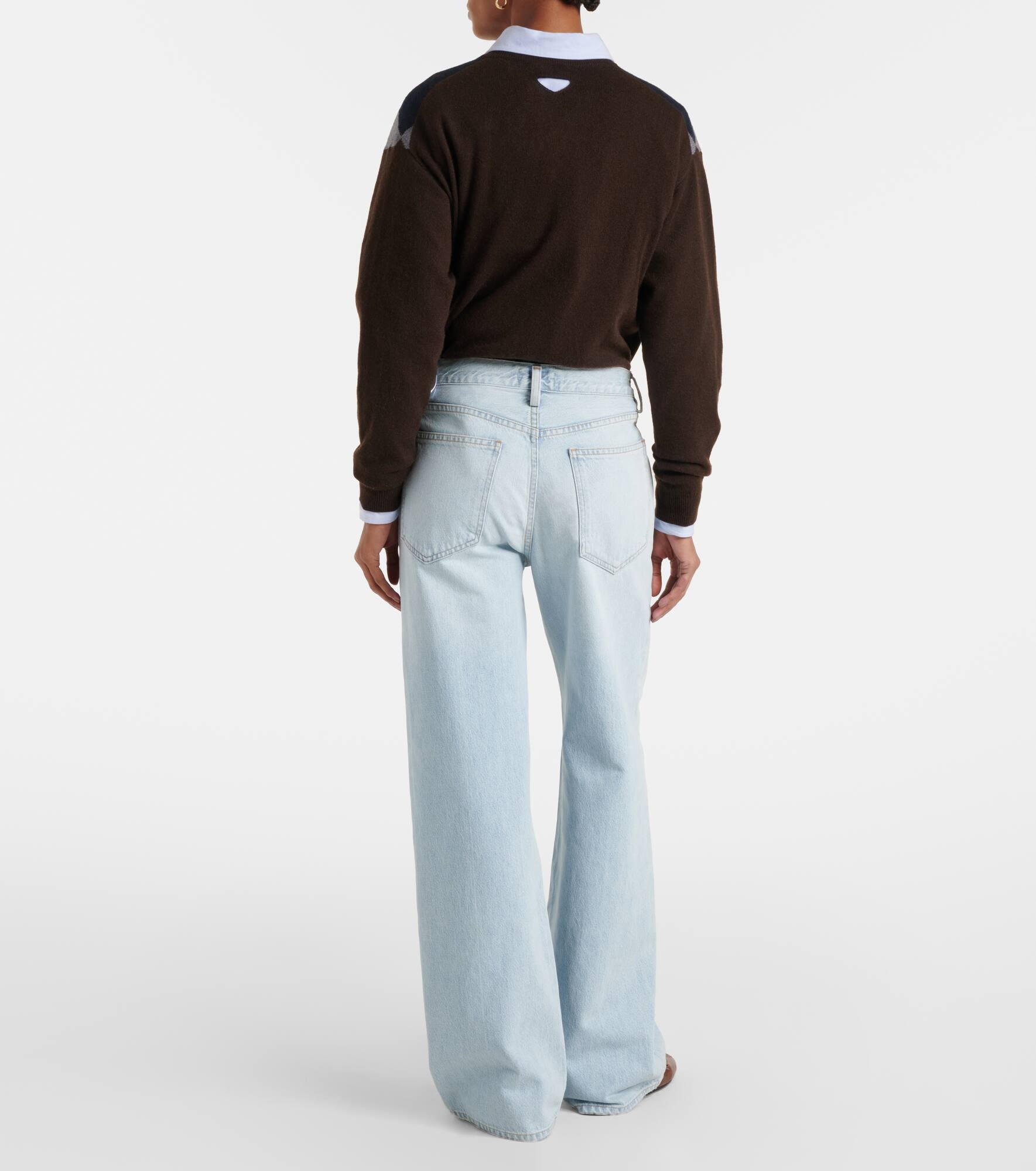Shona high-rise wide-leg jeans - 3