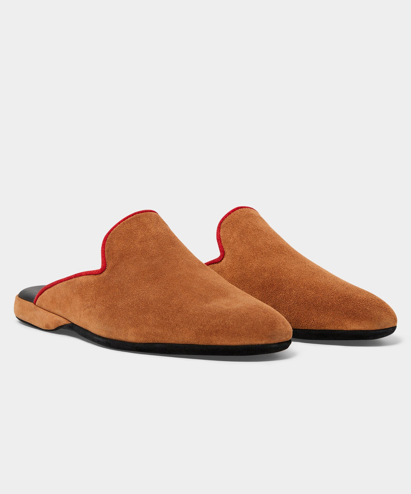RUBINACCI Rubinacci Suede House Slipper outlook