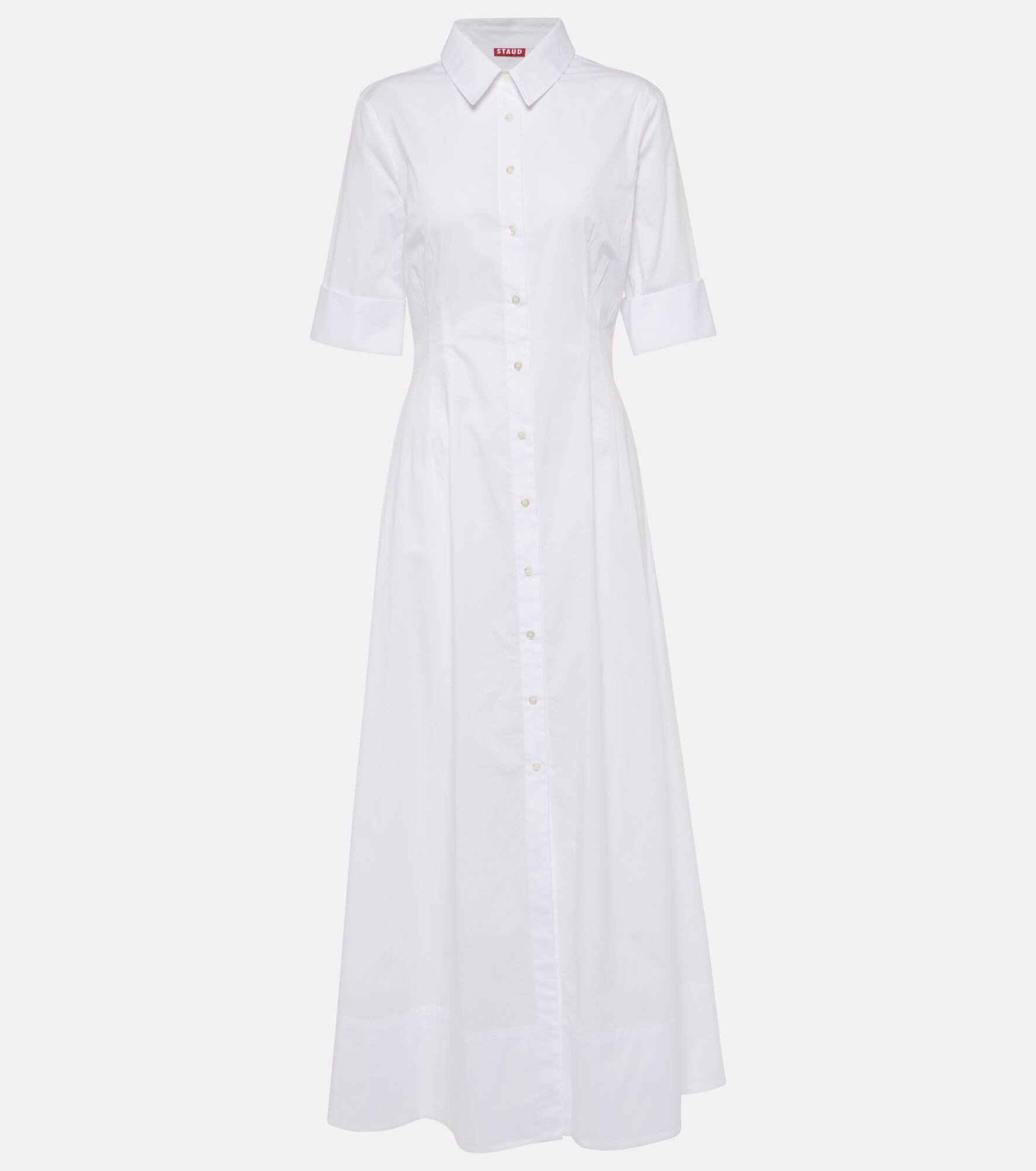 Joan cotton poplin shirt dress - 1