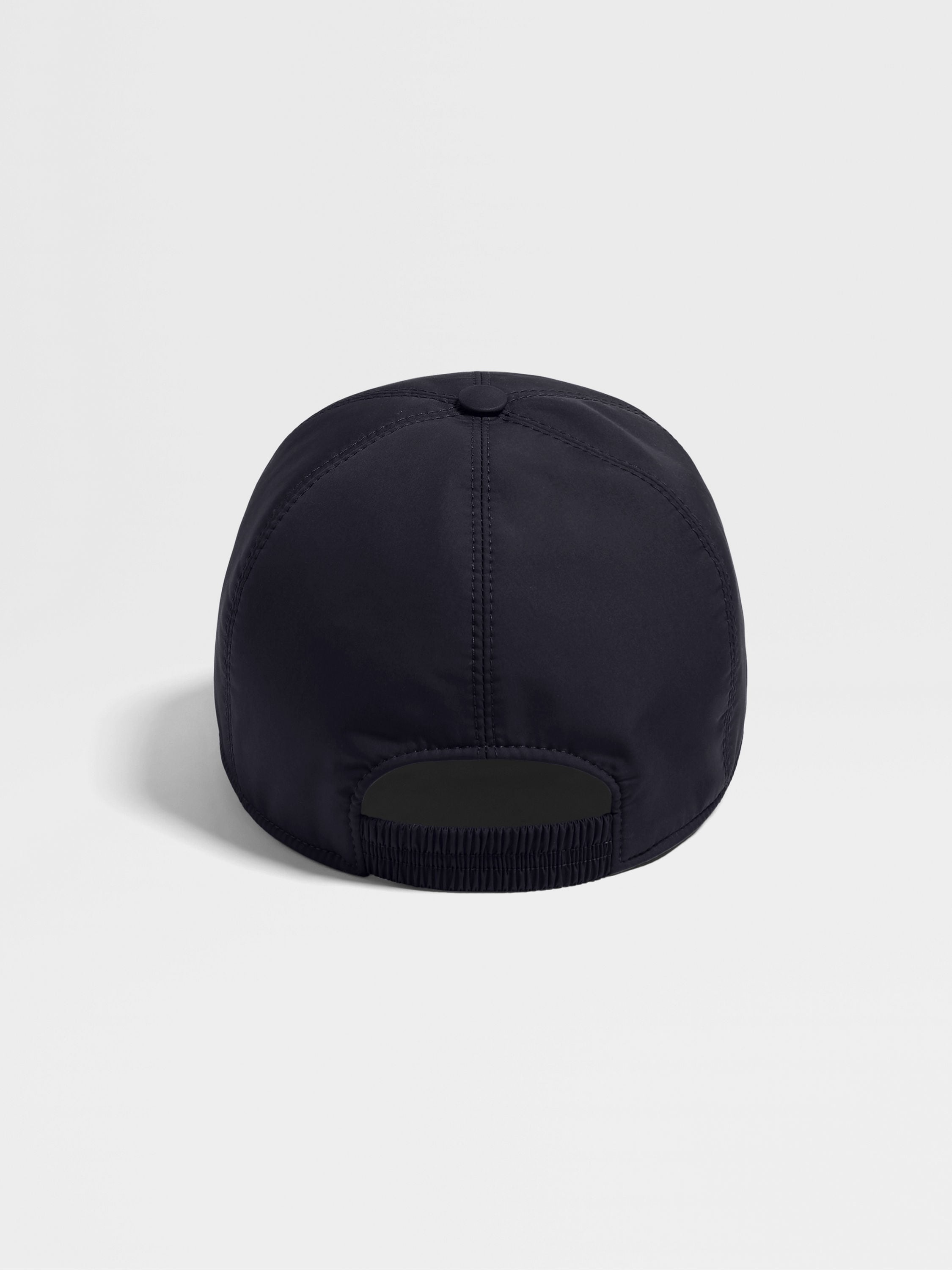 DARK BLUE TECHNICAL FABRIC BASEBALL CAP - 3
