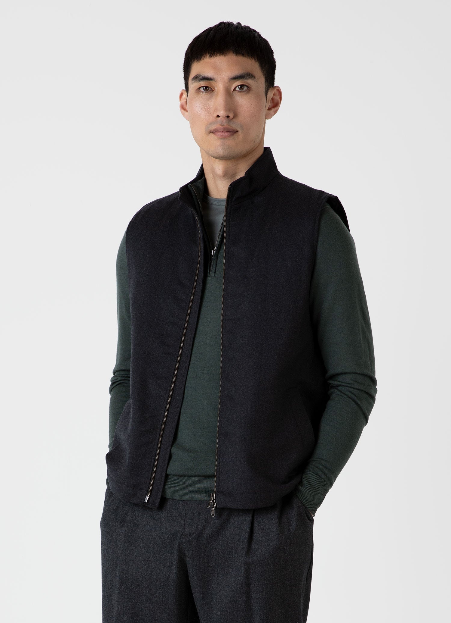 Insulated Wool Gilet - 2