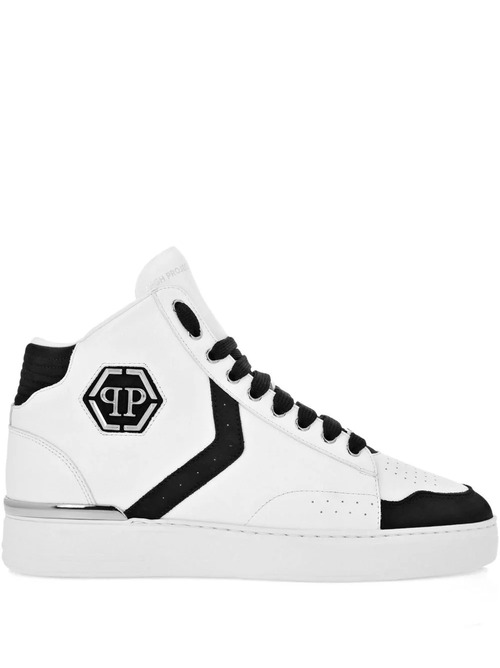 Hexagon hi-top sneakers - 1