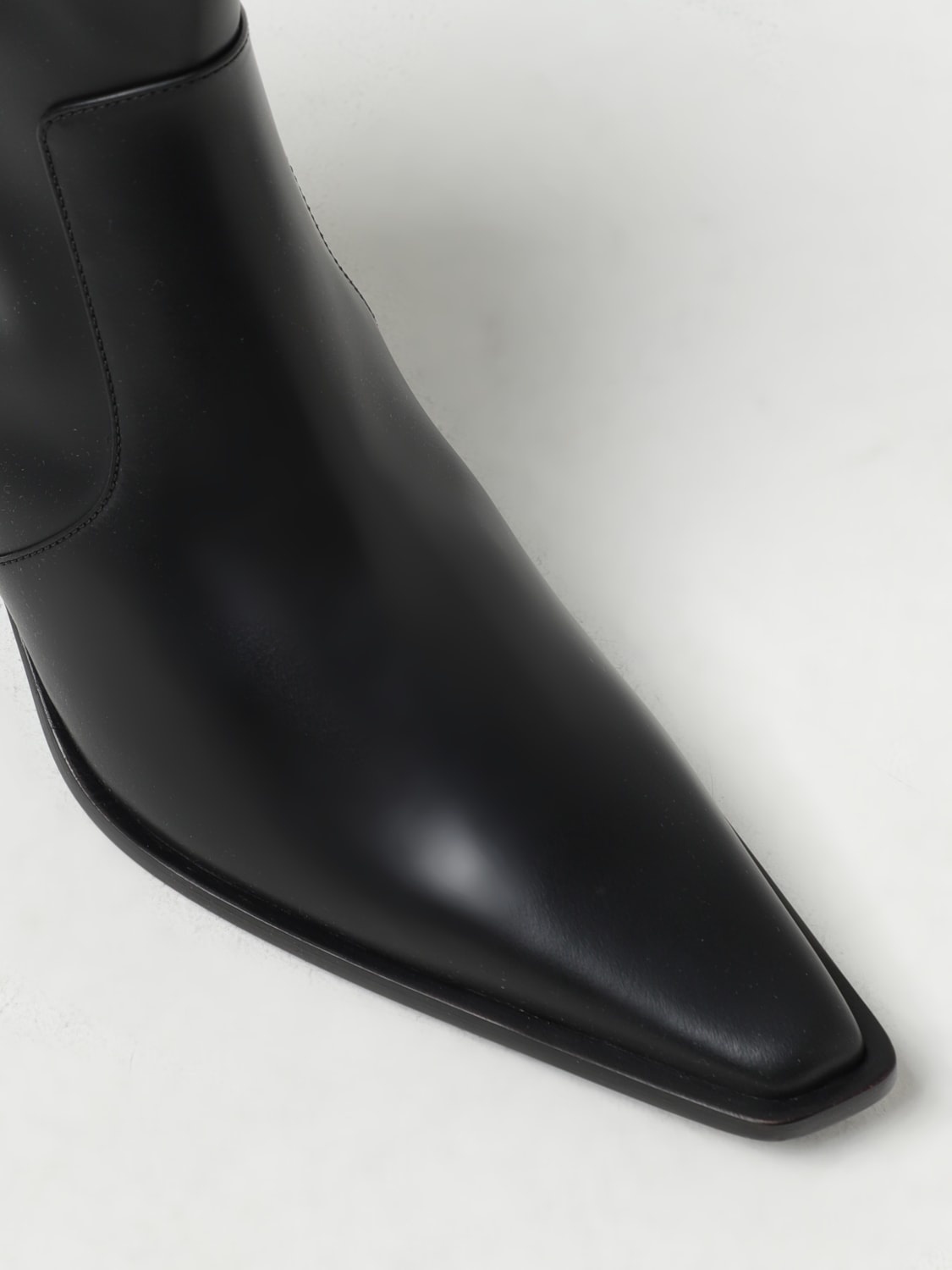Bottega Veneta Tex ankle boots in leather with zip - 4