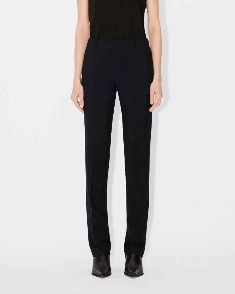 Cigarette pants in virgin wool 4