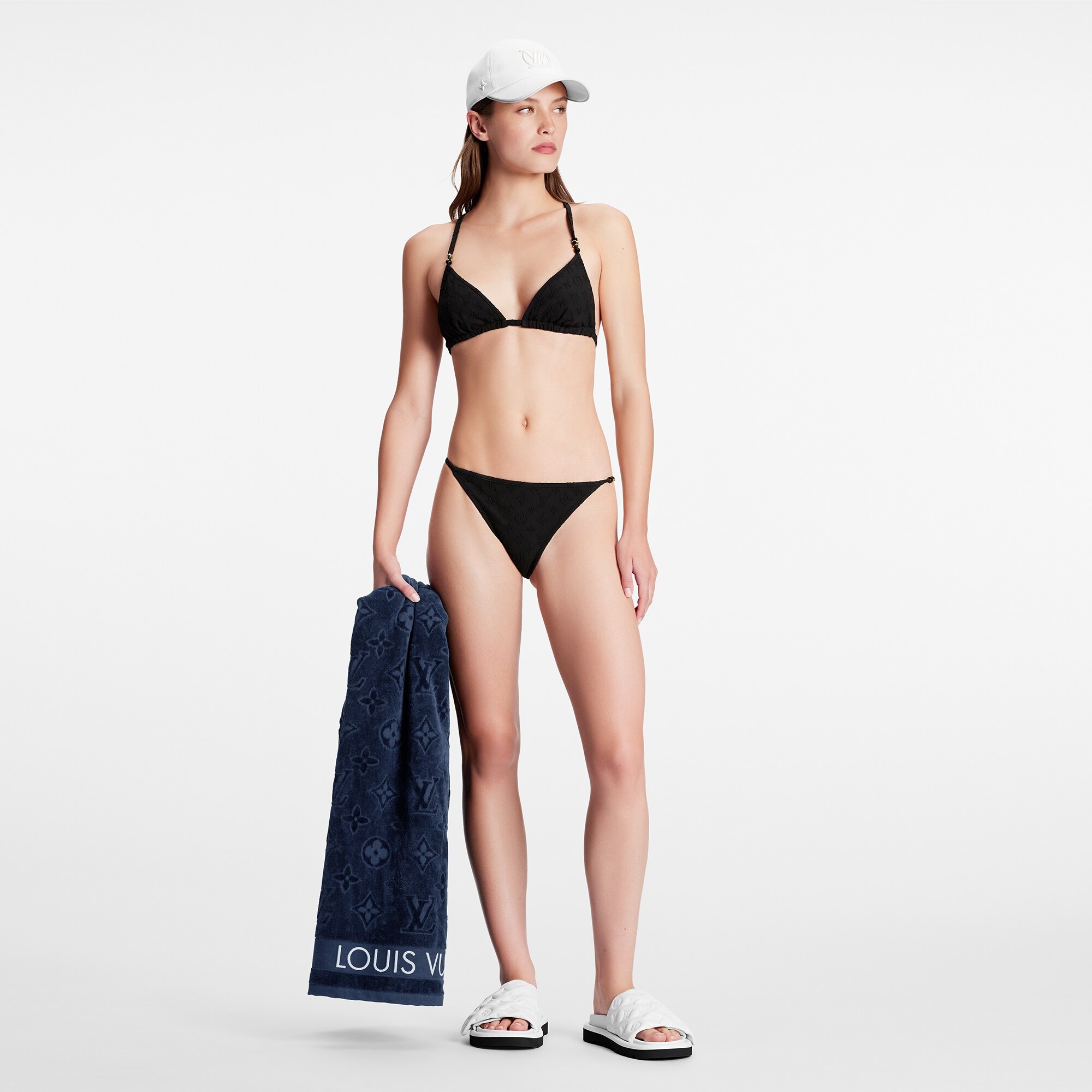 Monogram Jacquard Bikini Top - 2
