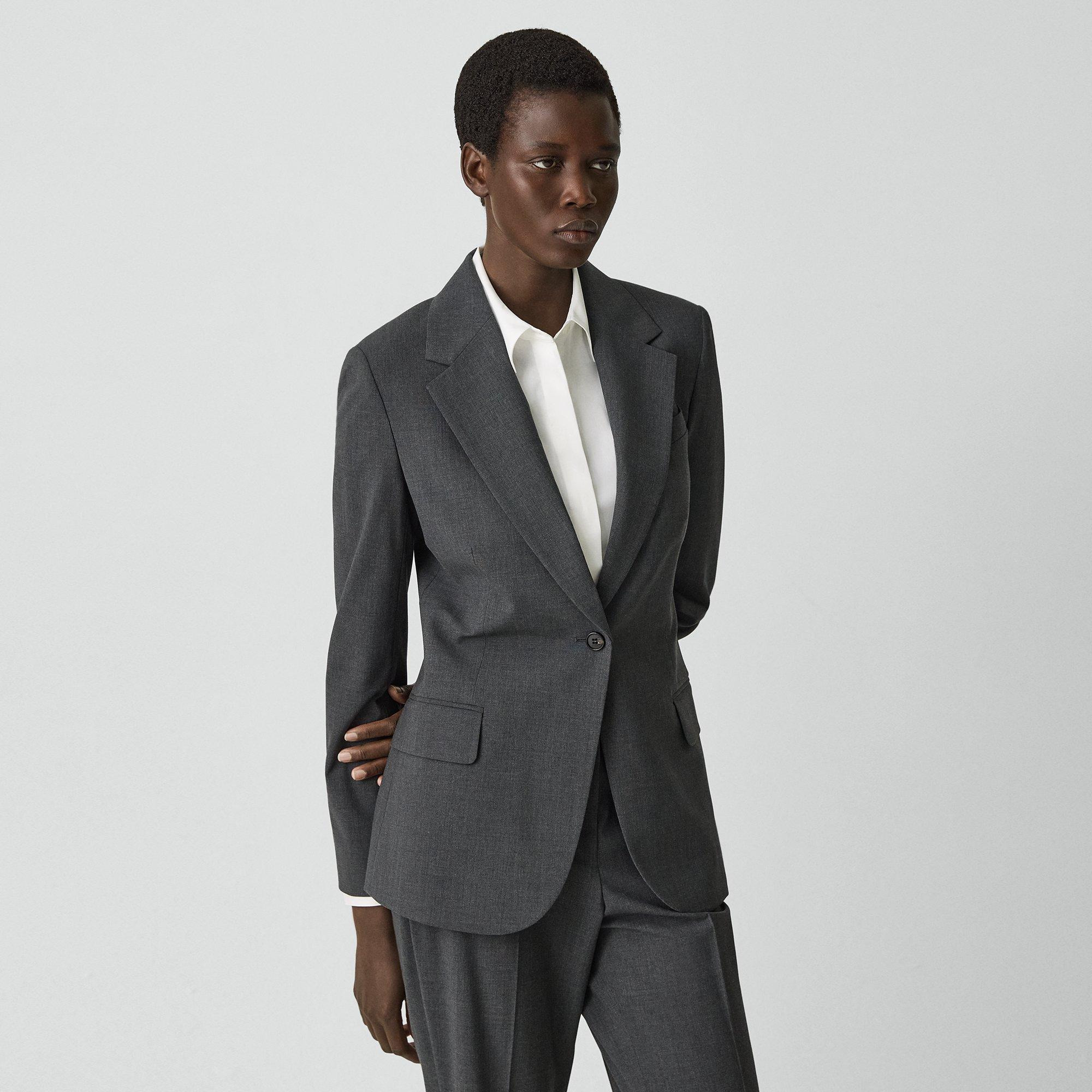 Lynnia Blazer in Good Wool - 3