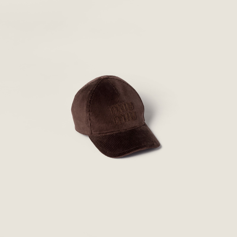 Velvet baseball cap 1