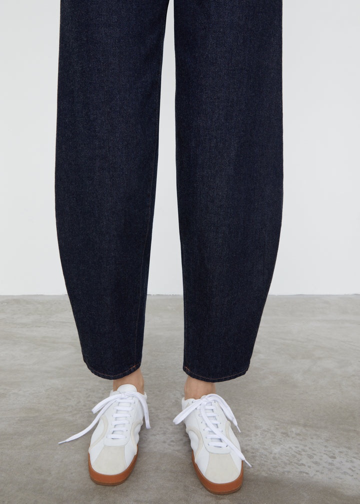 Barrel leg denim raw blue - 6