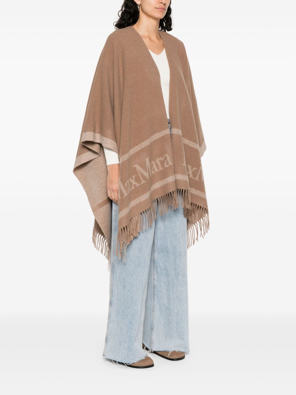 wool poncho - 3