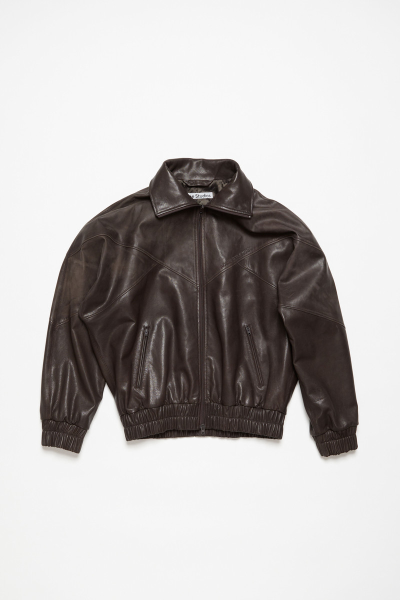 Leather jacket - Brown 7