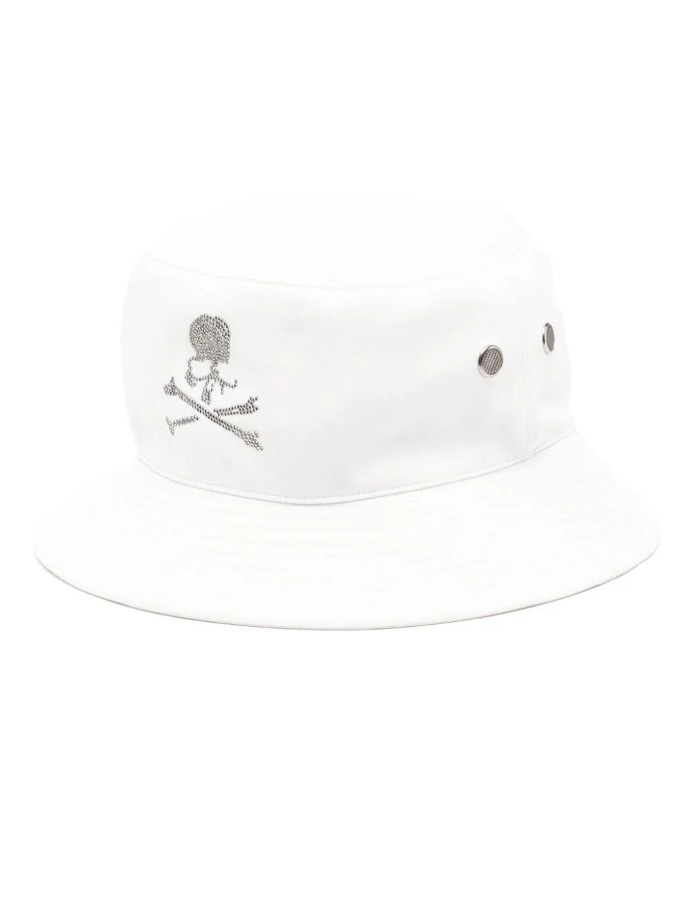 logo print bucket hat - 1