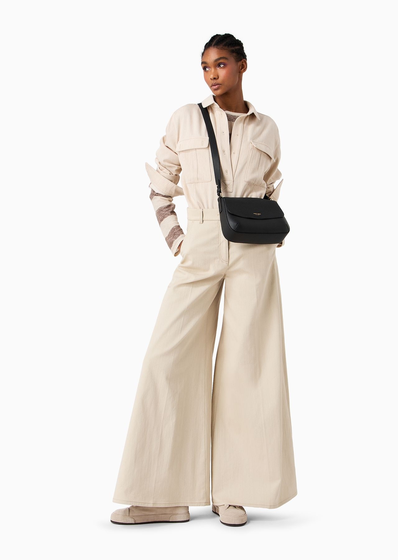Small la Prima Soft bag in pebbled leather - 6