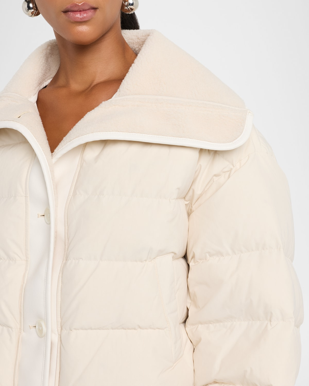 Gloria Layered Puffer Jacket - 5