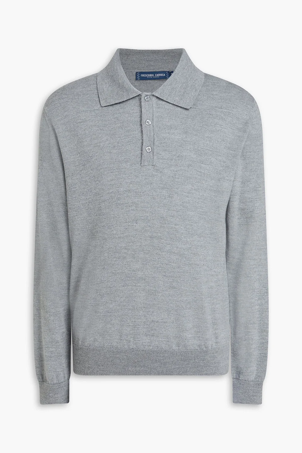 Felix merino wool polo sweater - 1