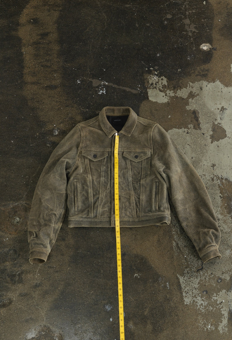 John Elliott LEATHER THUMPER JACKET TYPE III outlook