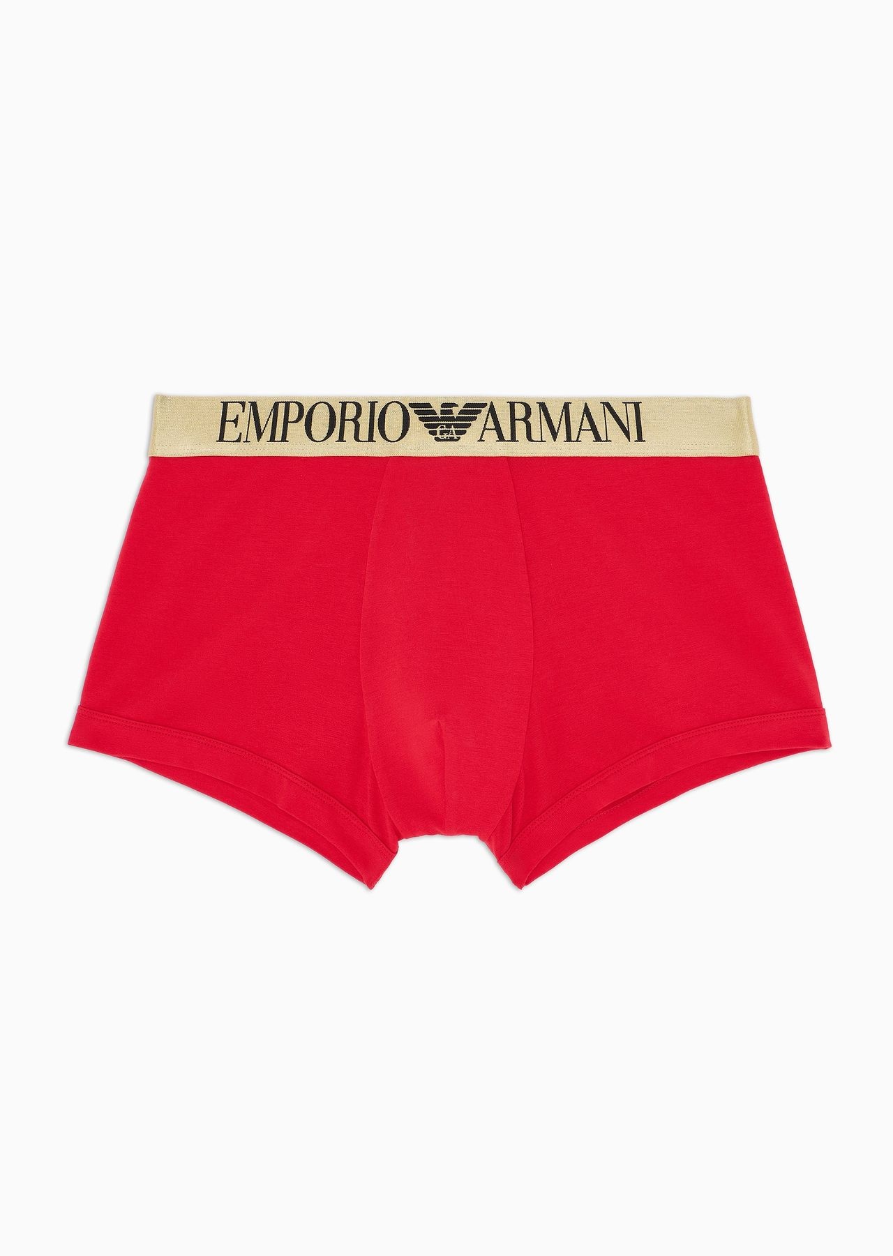 Shiny logo elasticated-waist boxer briefs - 1