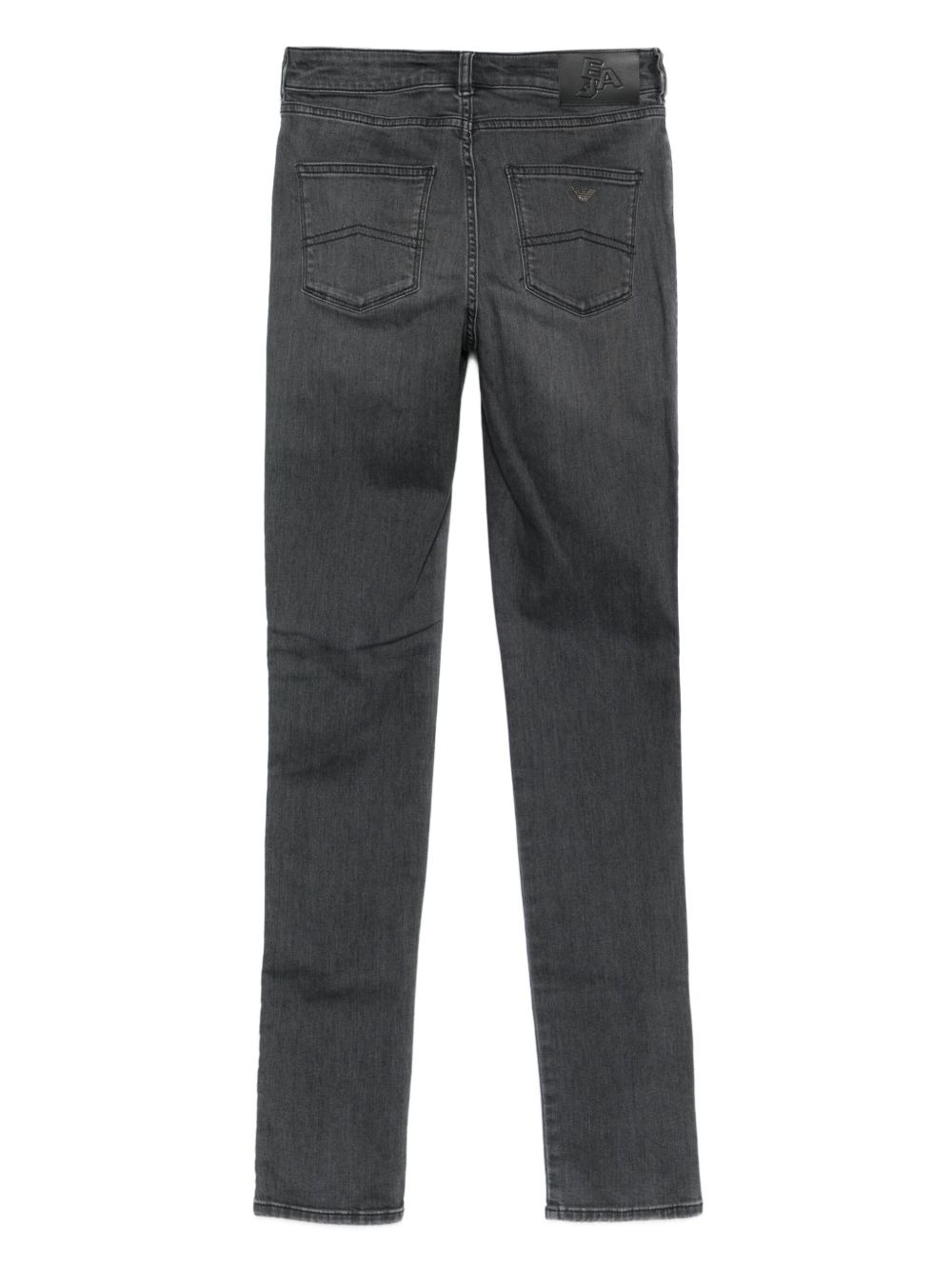logo-detail straight-leg jeans - 2