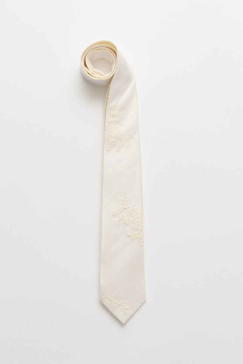 Tie Champagne Bloom Ethereal Veil 1