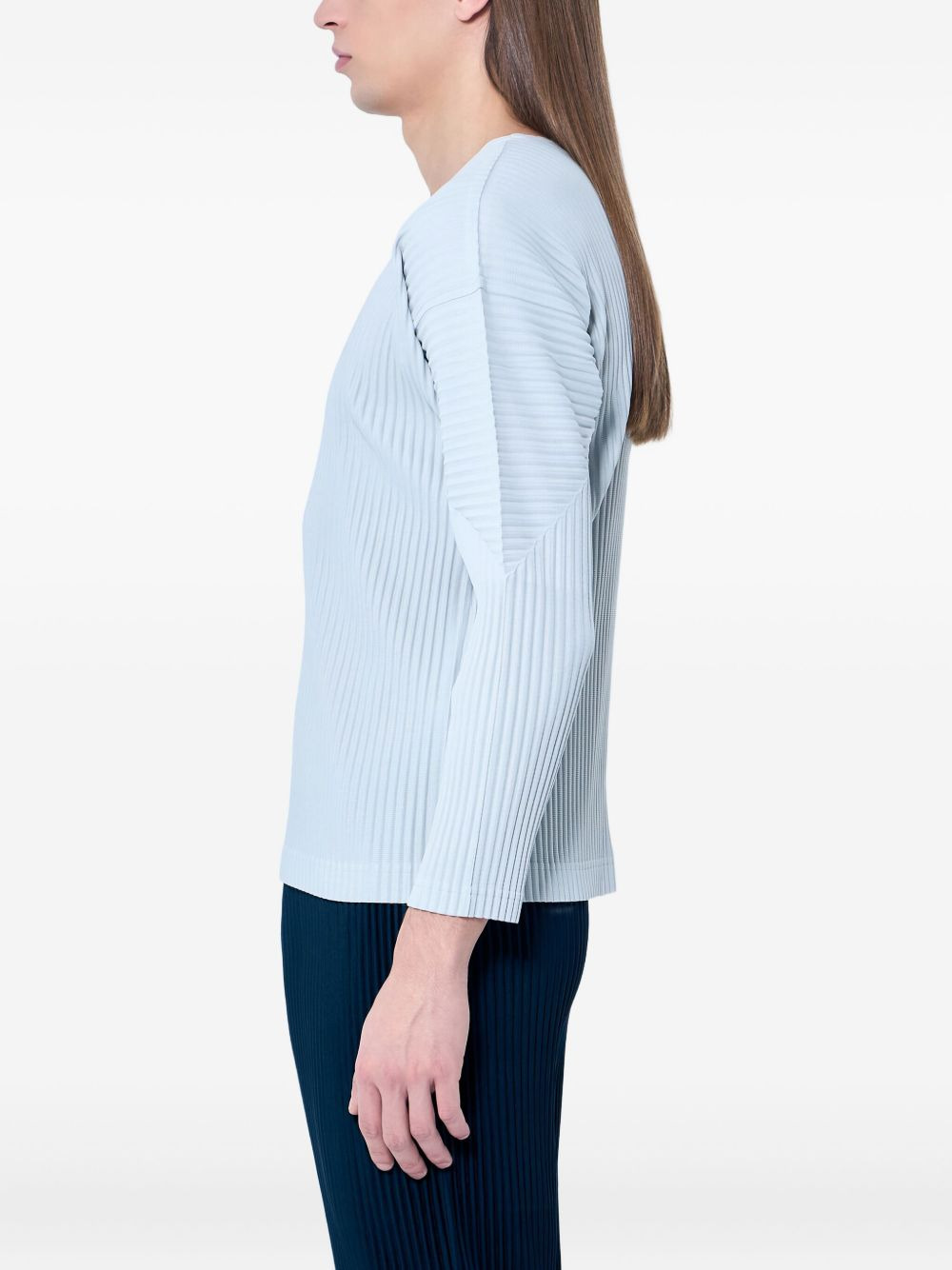 pleated T-shirt - 3