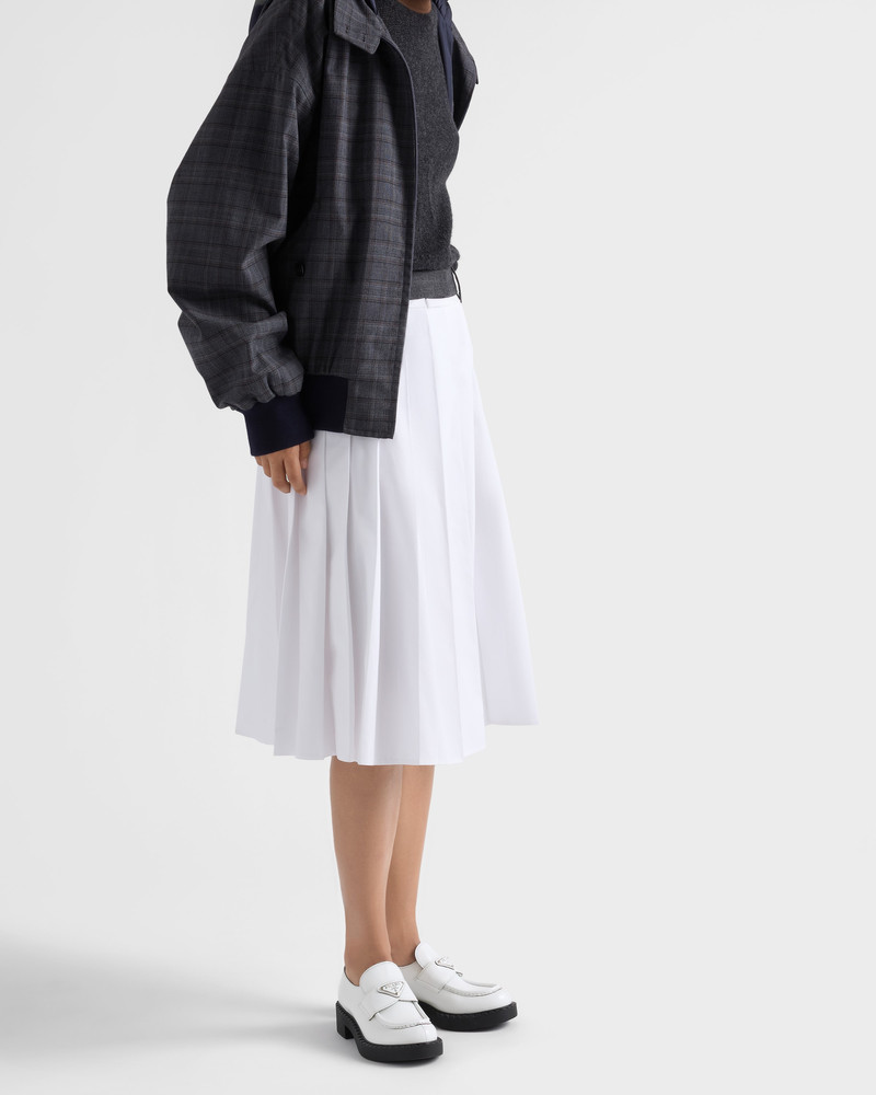 Prada Chocolate brushed leather loafers outlook