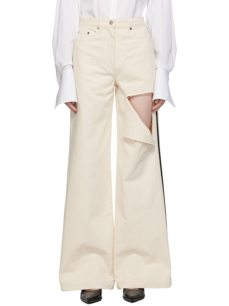 Off-White Ripped Jeans 1