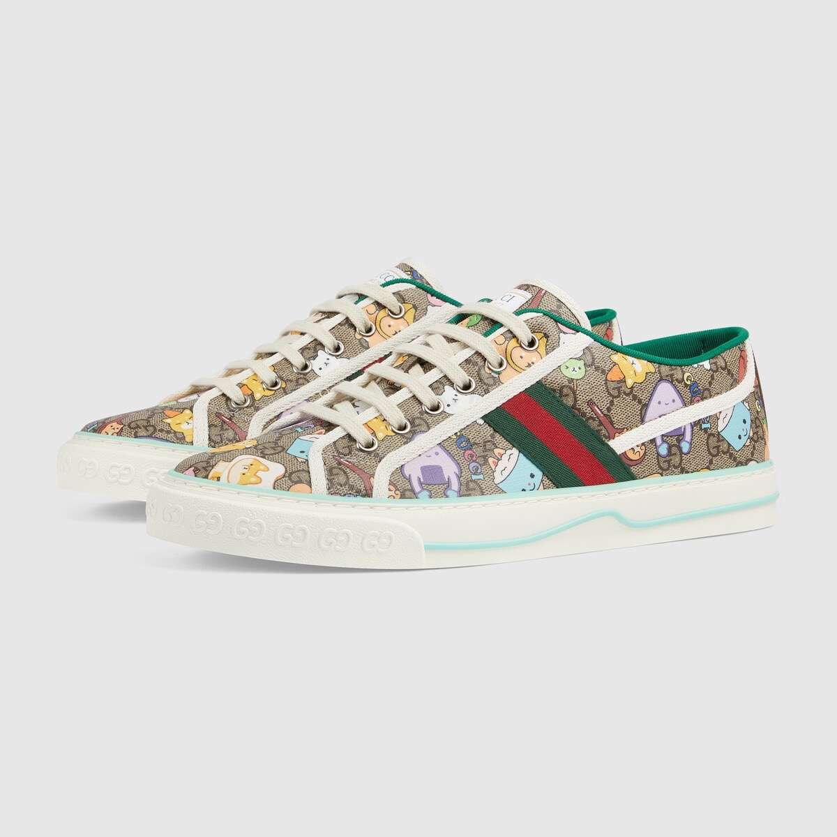 Men's Gucci Tennis 1977 animal print - 4