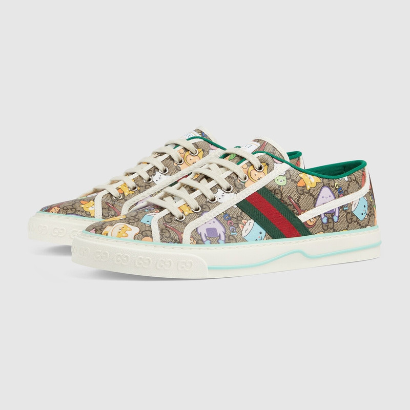 GUCCI Men's Gucci Tennis 1977 animal print outlook
