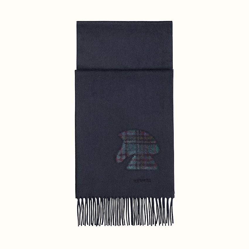 Highlands embroidered patch muffler - 1