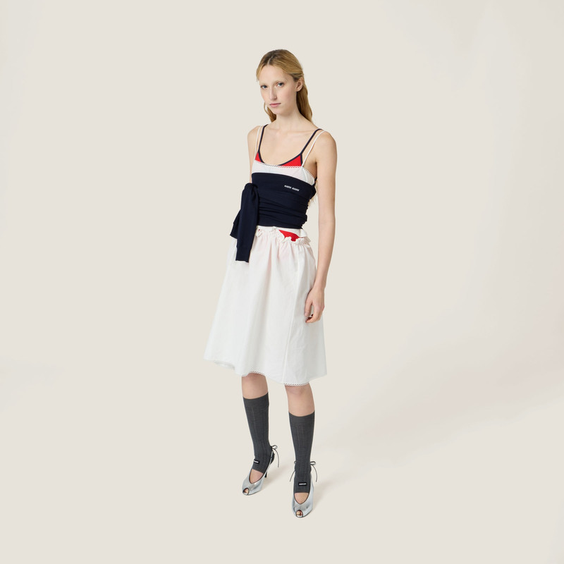 Miu Miu Mordoré nappa leather slingbacks outlook