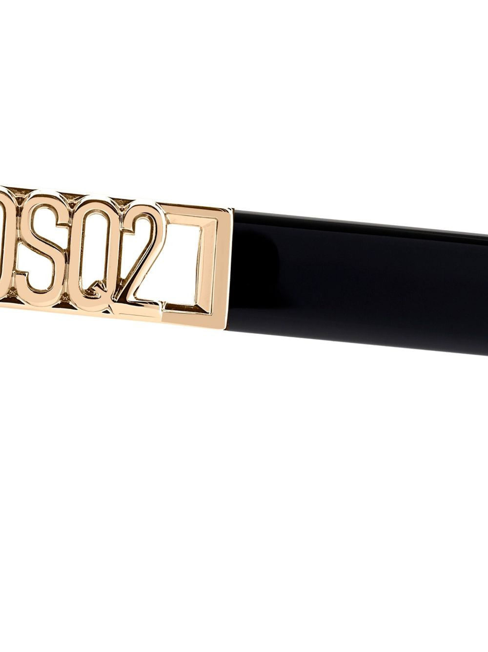 logo-plaque geometric sunglasses - 4