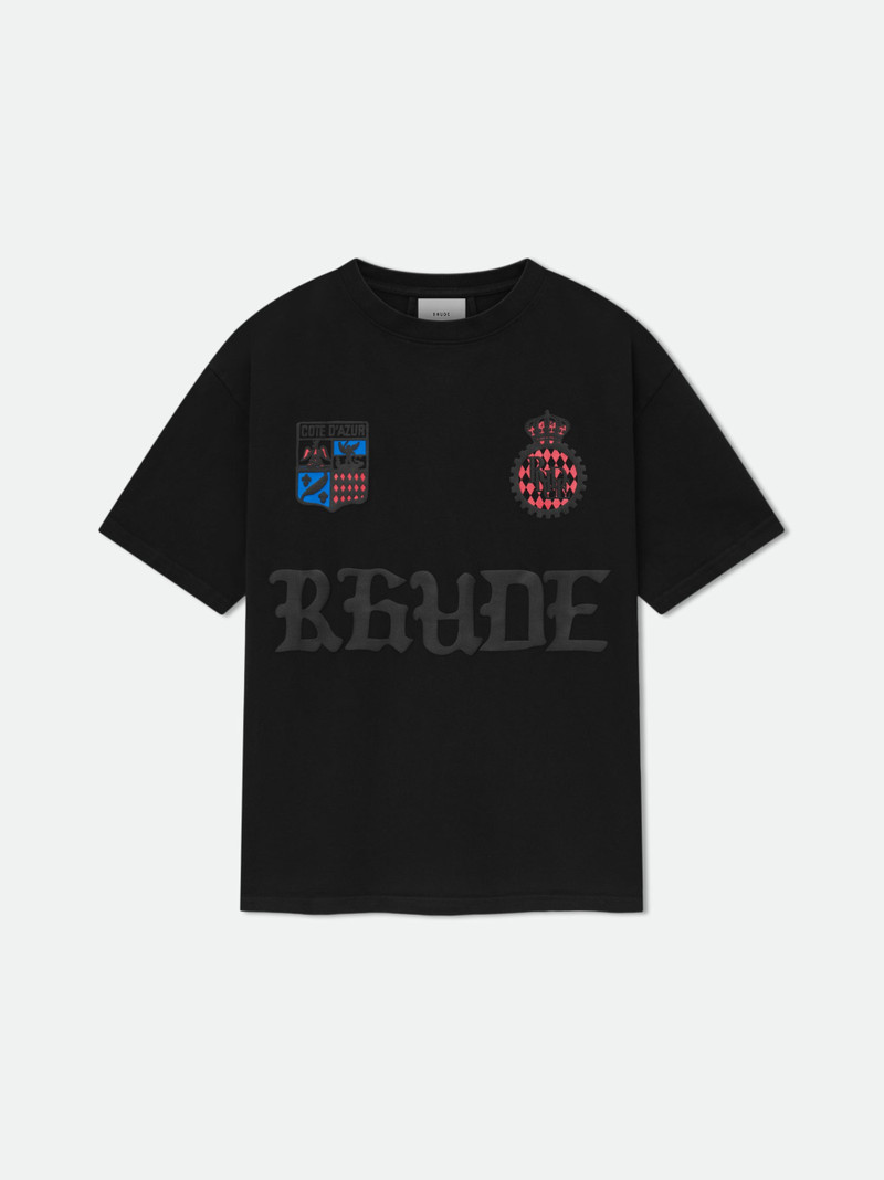 RHUDE COTE D'AZUR CREST OVERSIZED TEE 1