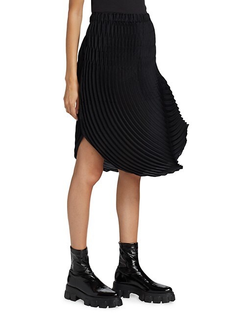 Grow Pleats Draped Skirt - 4