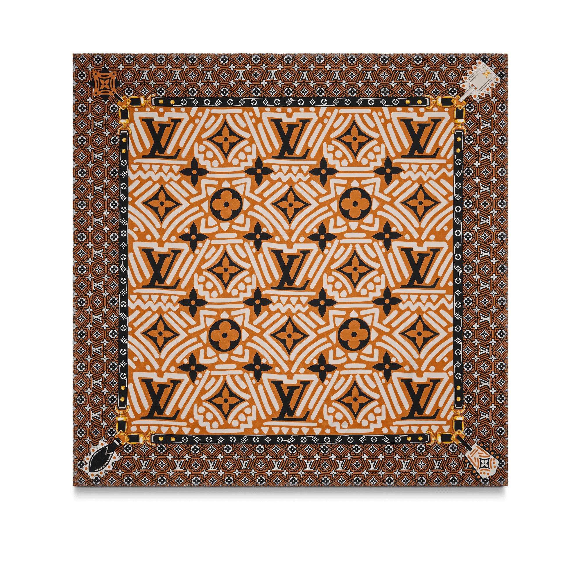 LV Crafty Monogram Shawl - 3