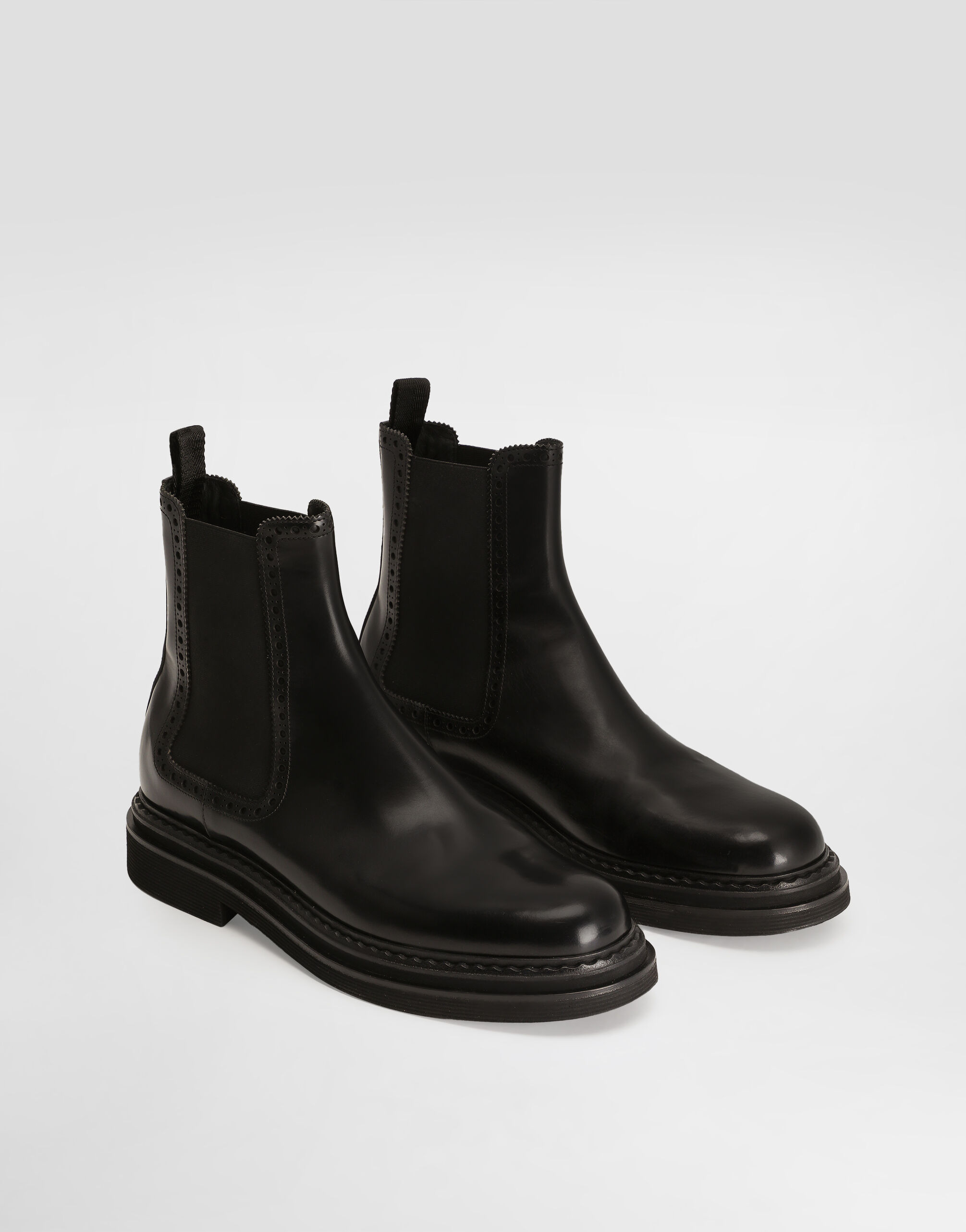 Brushed calfskin ankle boots - 2