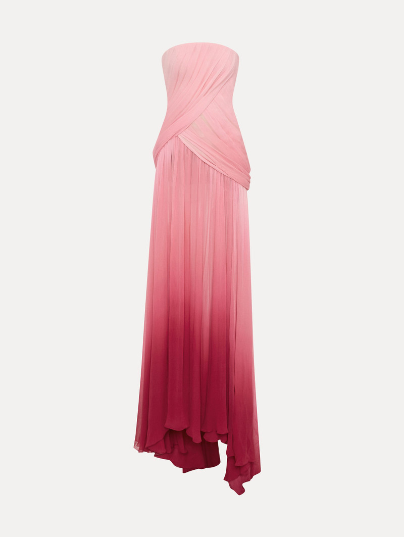 sachin and babi light blue dress Rare 1927 Vionnet lilac ombre chiffon gown