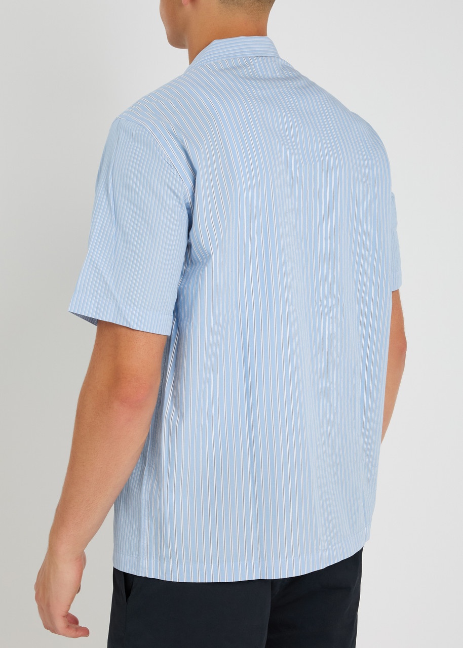 Universal Works Road Striped Cotton Shirt - 3