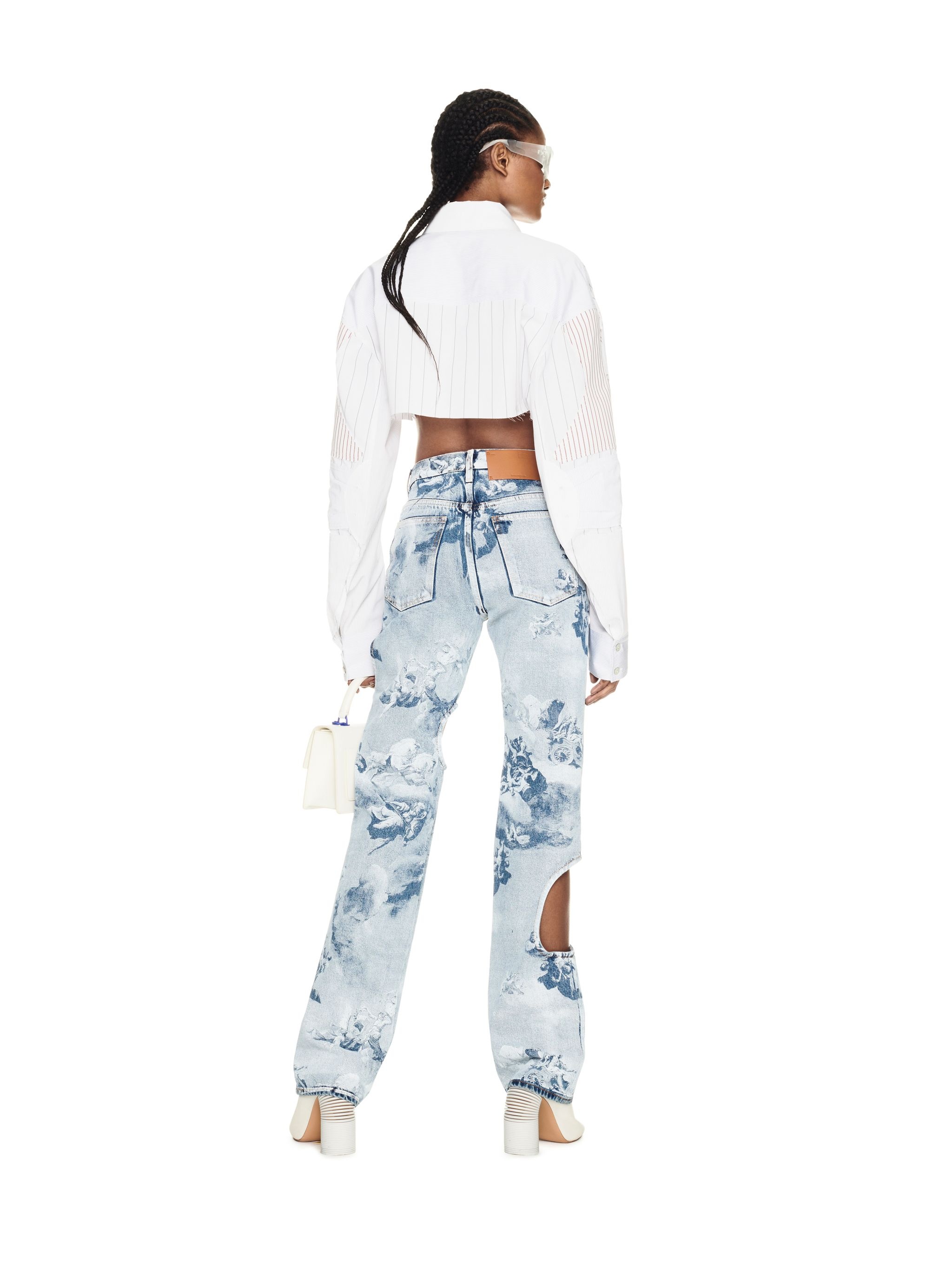 Motorcycle Popel Crop Shirt - 4