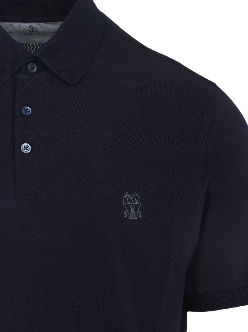 embroidered cotton polo shirt - 3