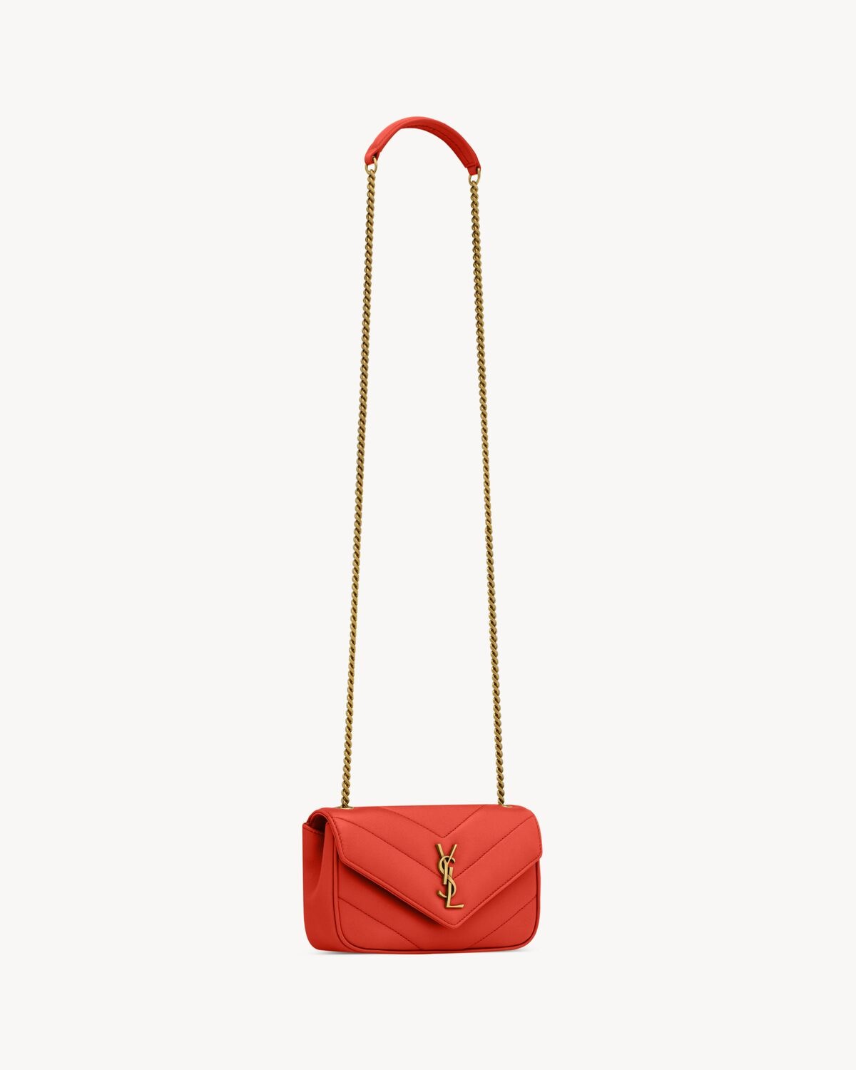 LOULOU MINI IN LAMBSKIN - 6
