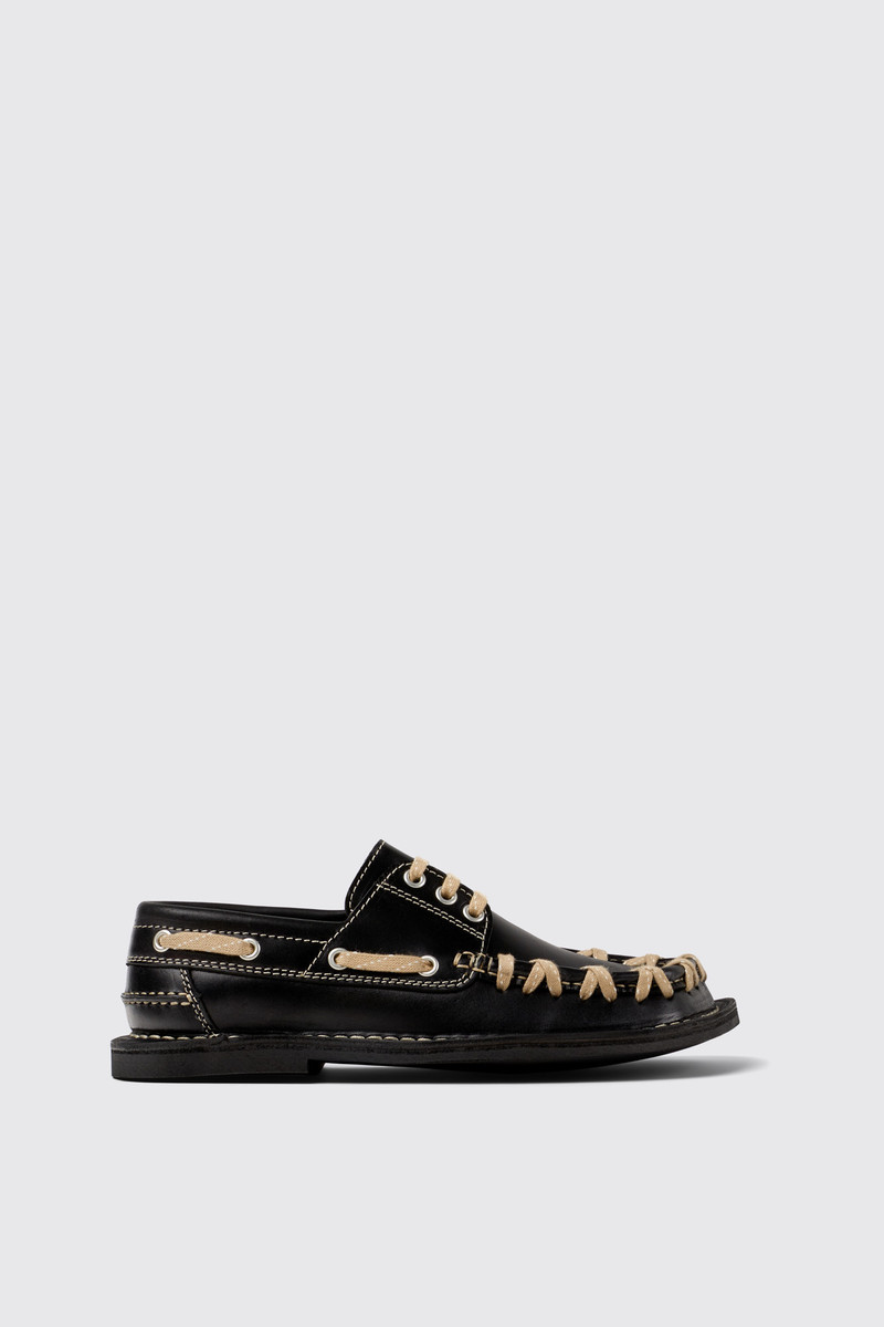 CAMPERLAB Black boat shoes outlook