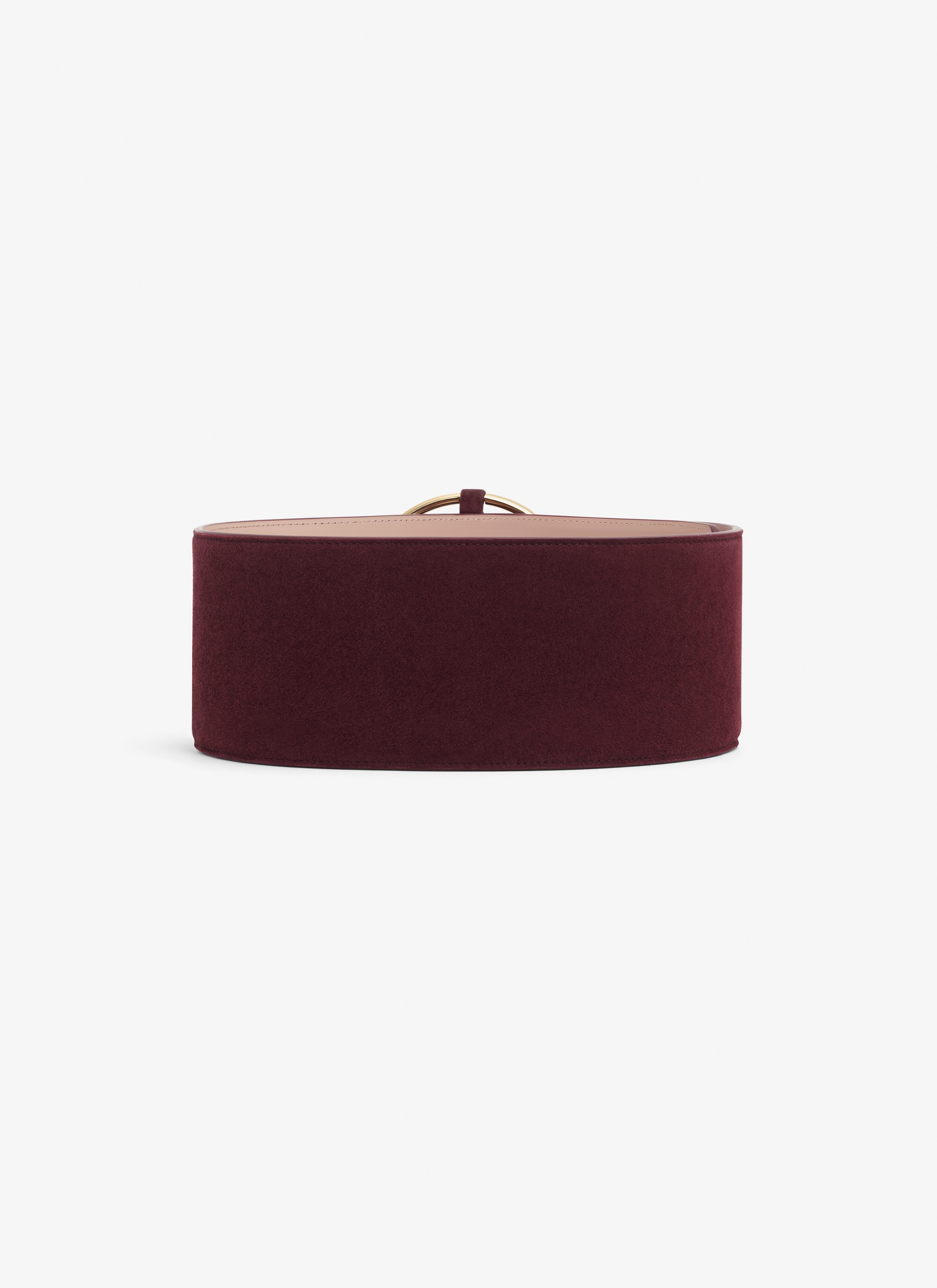 RING BELT IN SUEDE GOATSKIN - 2
