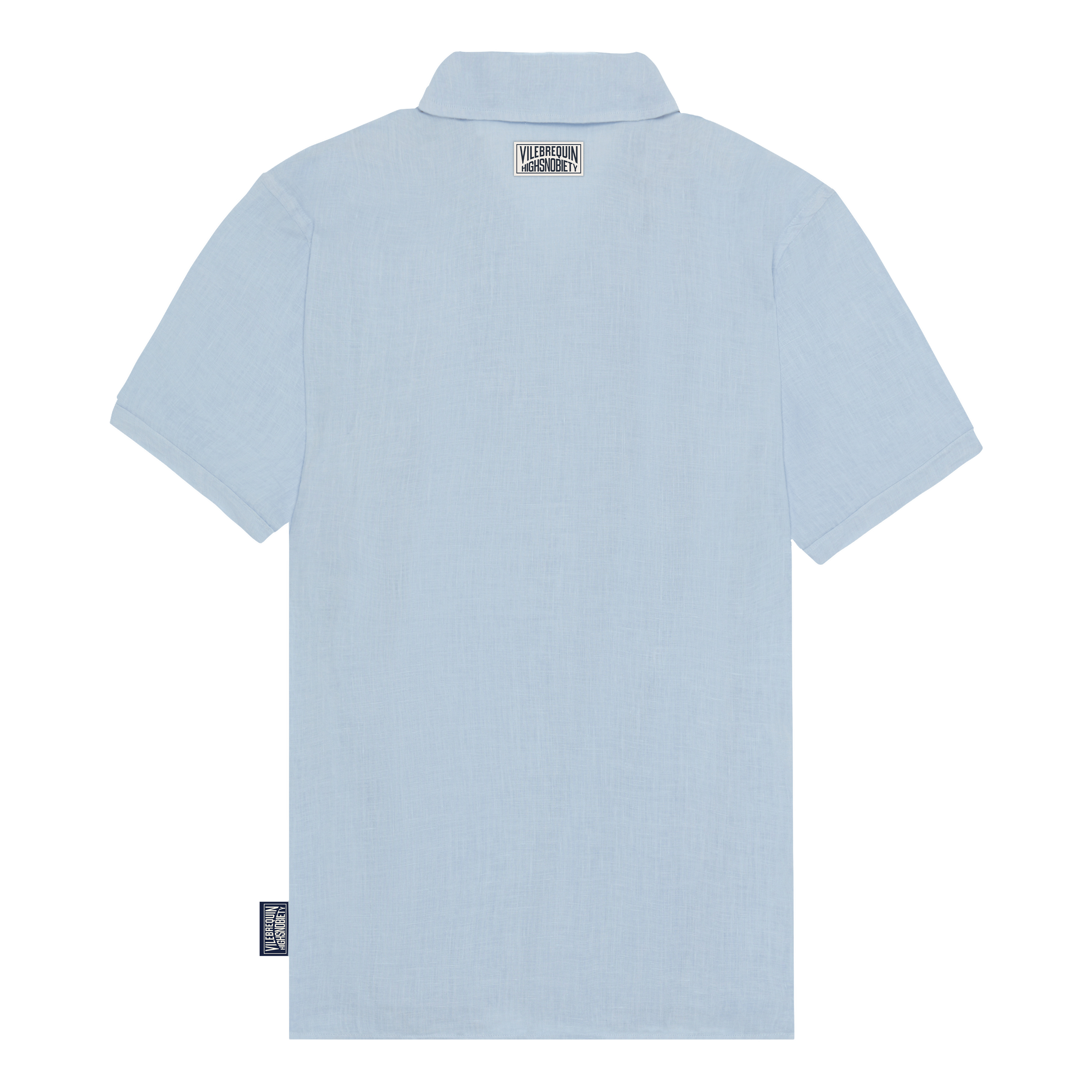 Men Linen Bowling Shirt Solid - Vilebrequin x Highsnobiety - 2